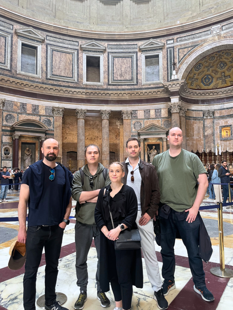 Appmoren staff in Rome