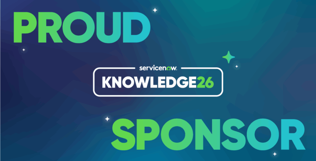 ServiceNow Knowledge 2026 sponsor